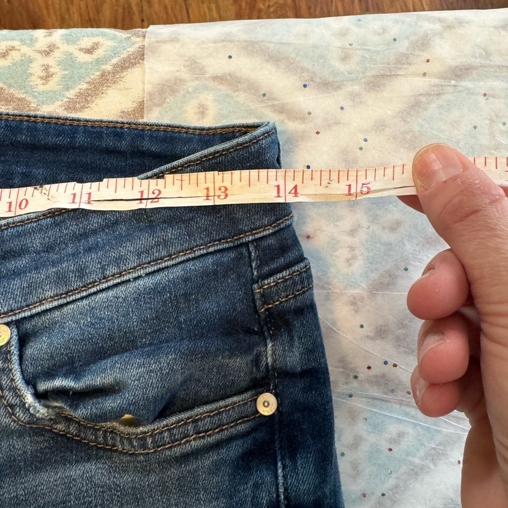 JOES JEANS The Icon Crop Cuffed Skinny Ankle Jeans in Wavelength Size 28 - Picture 9 of 10
